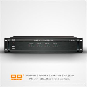 Lpq-125 Four Main One Backup Amplifier Cambiar de nuevo